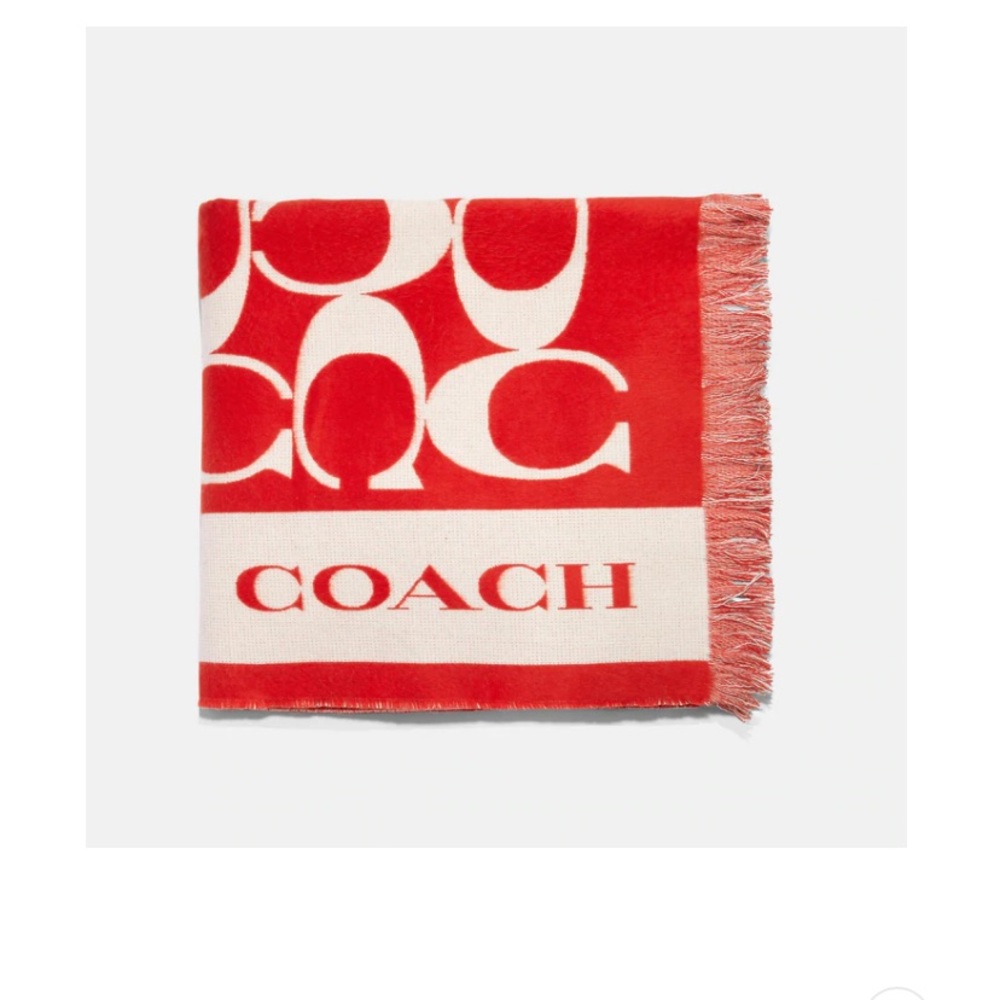 Coach Signature Blanket